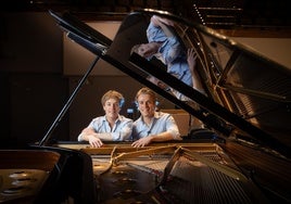 Los hermanos Jussen: con el piano en las manos y el balón en los pies