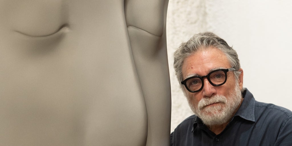 En la cabeza de Jaume Plensa