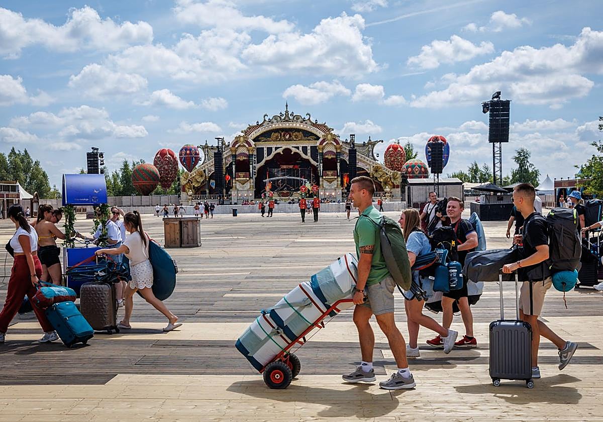 Asistentes al Tomorrowland
