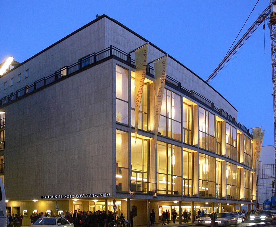 La actual sede de la Ópera de Hamburgo