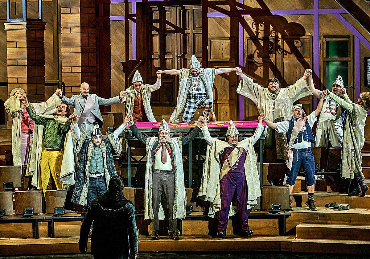 Representación de 'Los maestros cantores de Nürenberg'