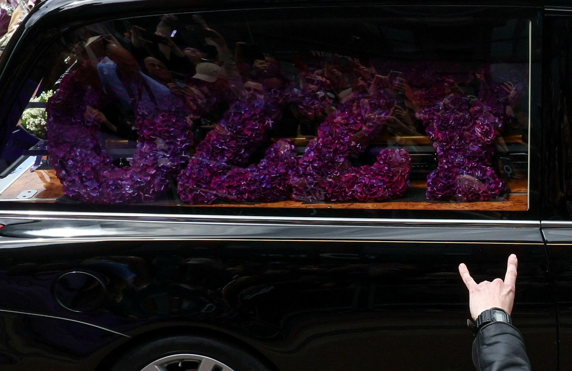 El coche fúnebre de Ozzy Osbourne