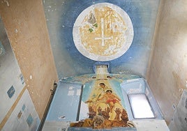 Rescatada del corredor de la muerte de La Modelo la 'Capilla gitana' de Helios Gómez