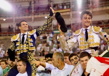 El arrimón de figura de Roca bajo los sones de Morante en la gran tarde de Aguado