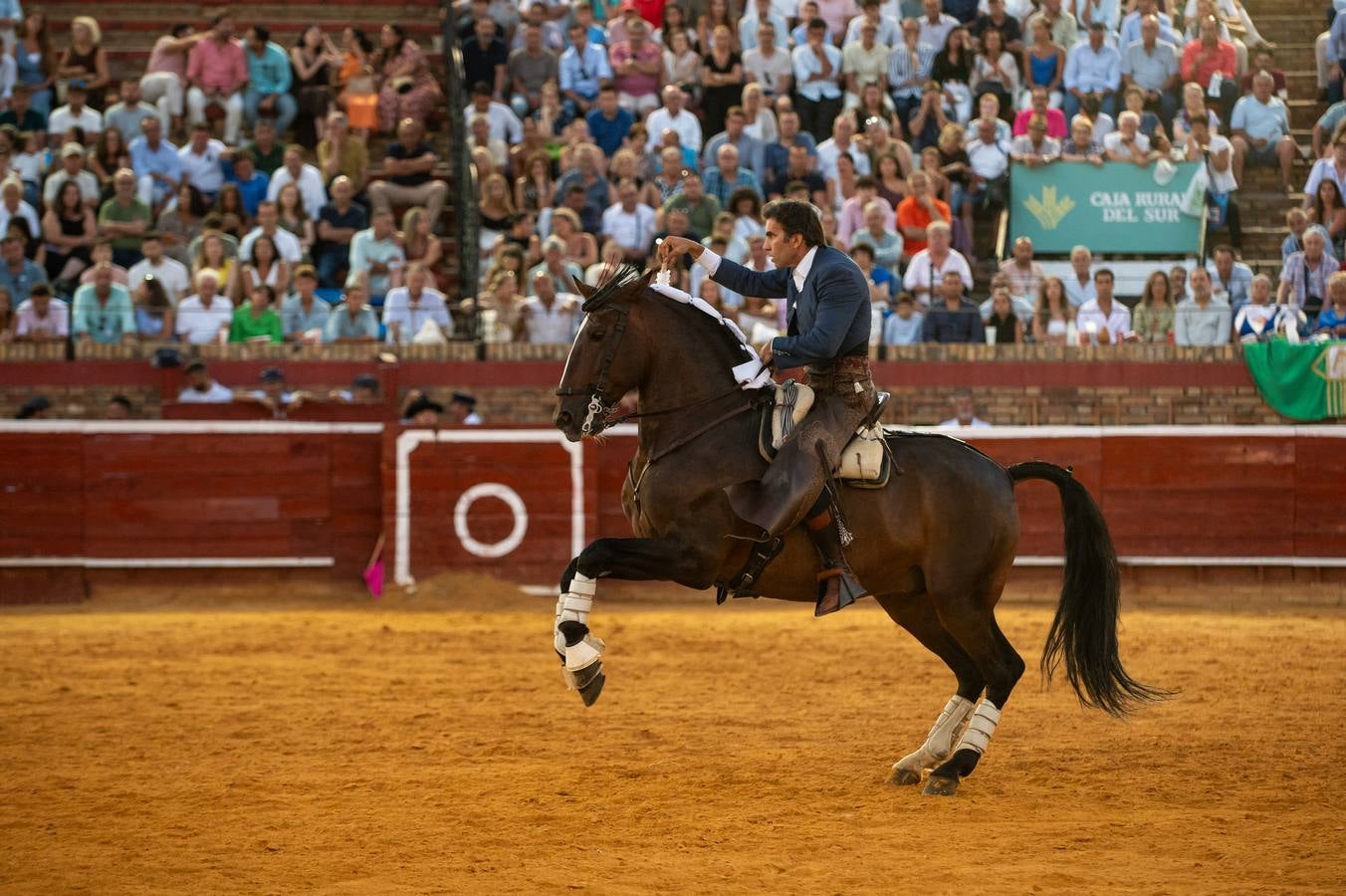 Sergio Galán, Diego Ventura y Andrés Romero pusieron en pie a los tendidos de La Merced