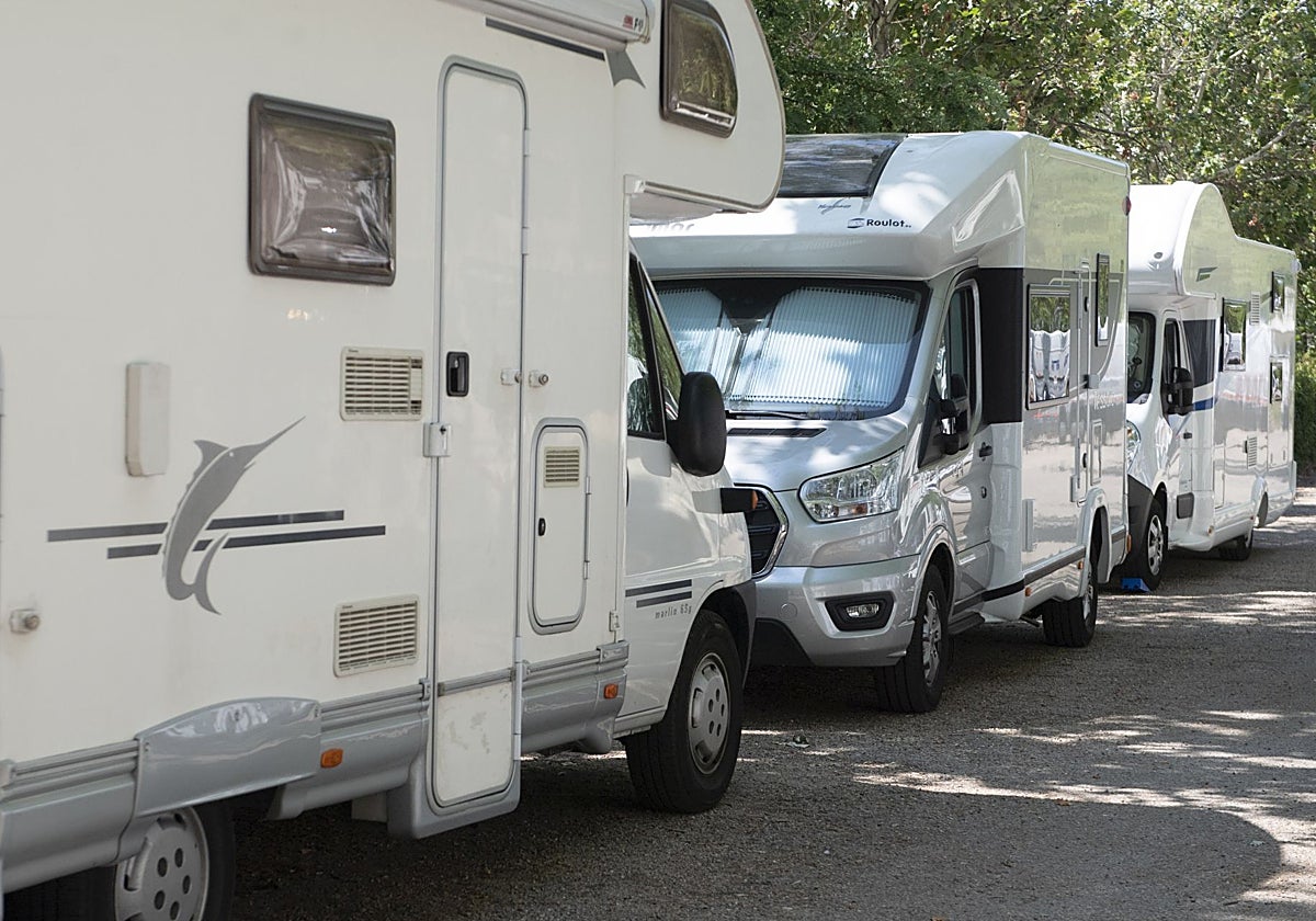 Autocaravanas en la Casa de Campo