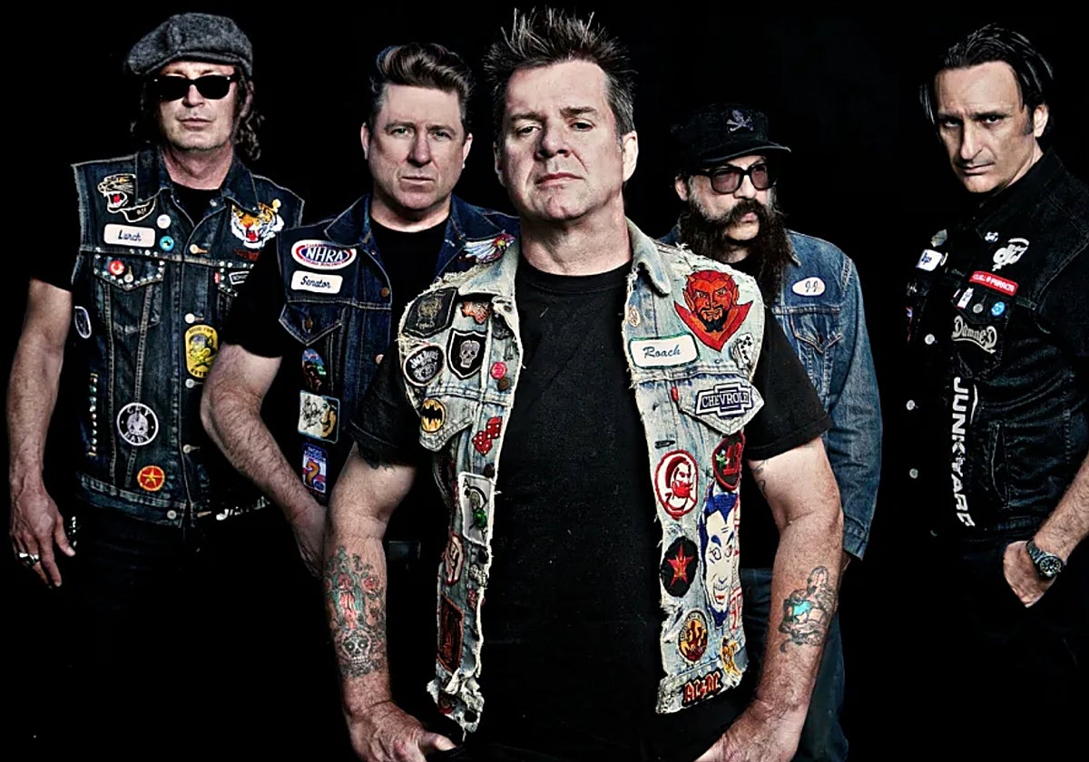 La banda estadounidense Junkyard, con David Roach al frente