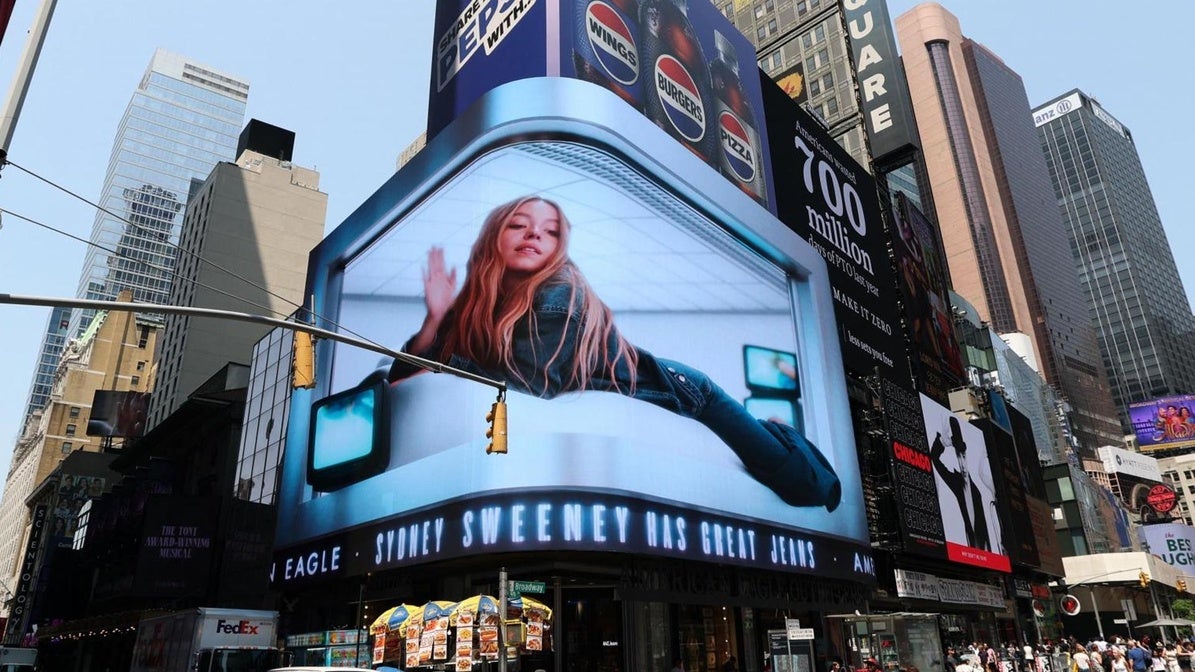 Sydney Sweeney, en la campaña de American Eagle