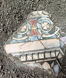 Imagen secundaria 2 - Restos desenterrados en las excavaciones de Pompeya