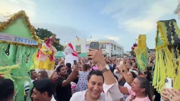 Católicos piden salud y trabajo a Asunción de María durante fiesta religiosa en Nicaragua
