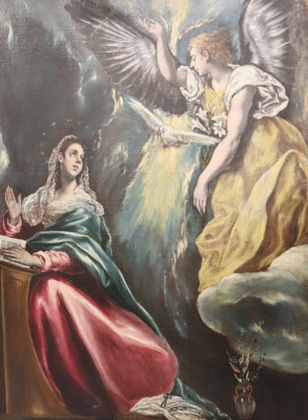 Imagen después - La primera obra de El Greco que llegó a Japón, hace un siglo, recobra su esplendor