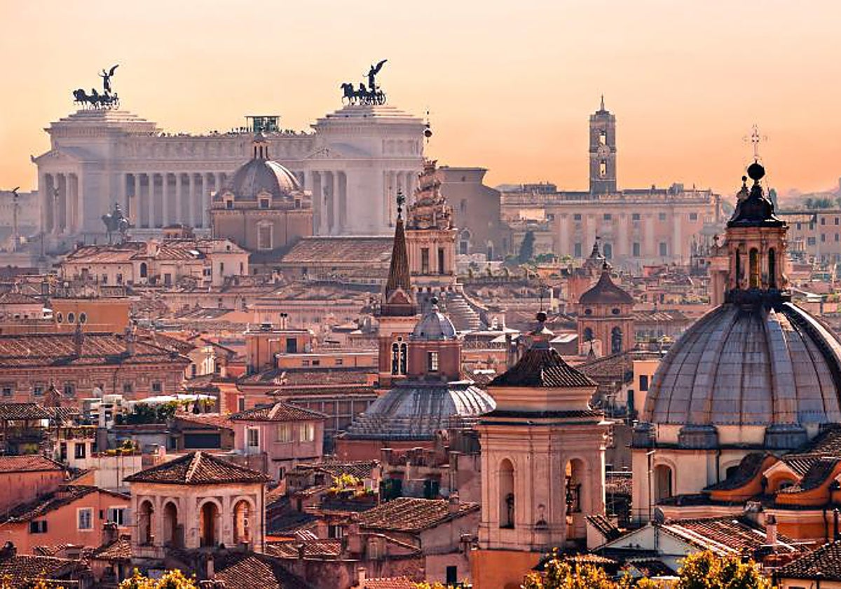 Panorámica de la Ciudad Eterna