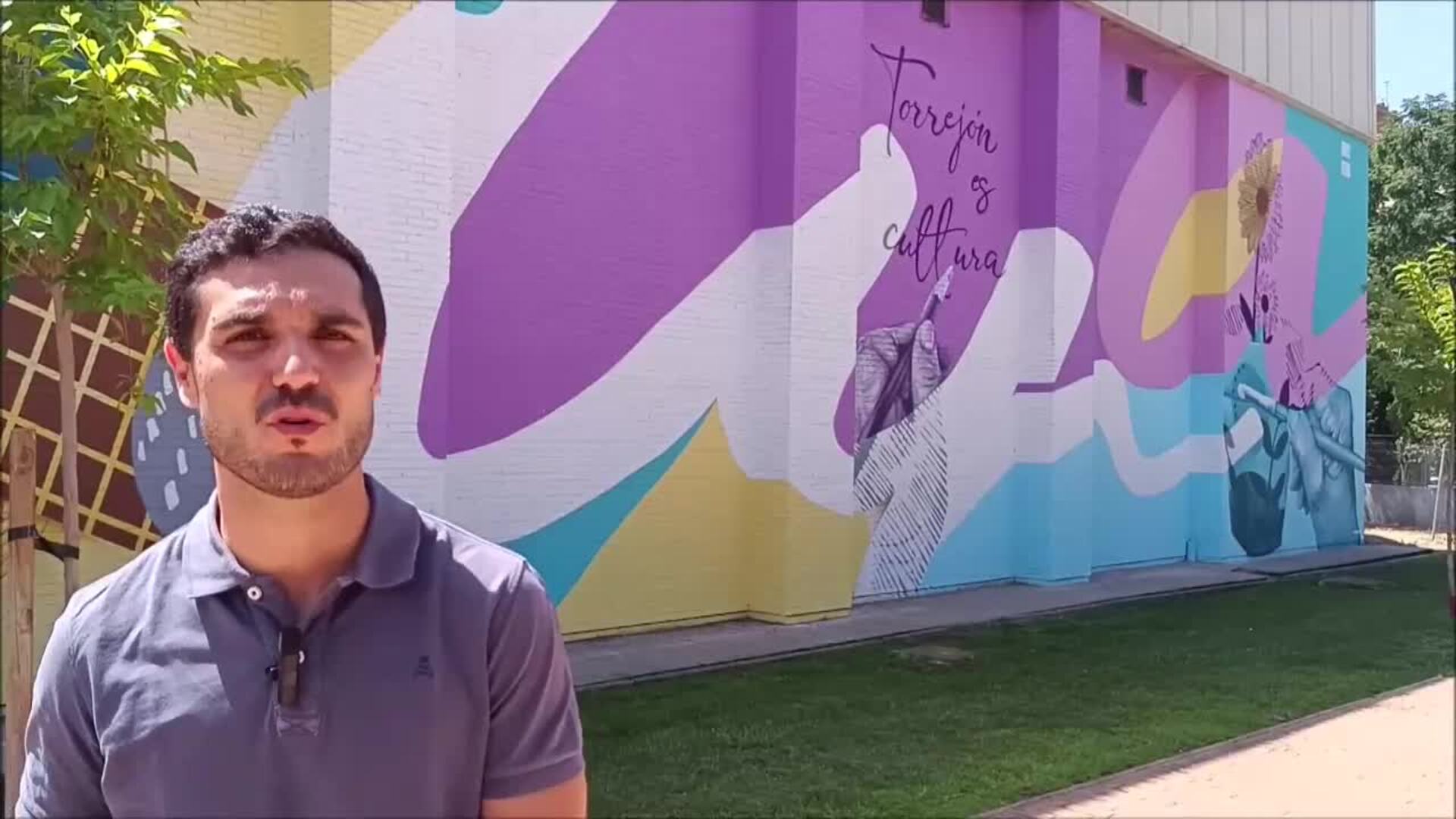 Torrejón de Ardoz, pequeña meca del muralismo