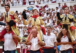 Daniel Luque y Borja Jiménez salen a hombros en la ciudad francesa de Dax