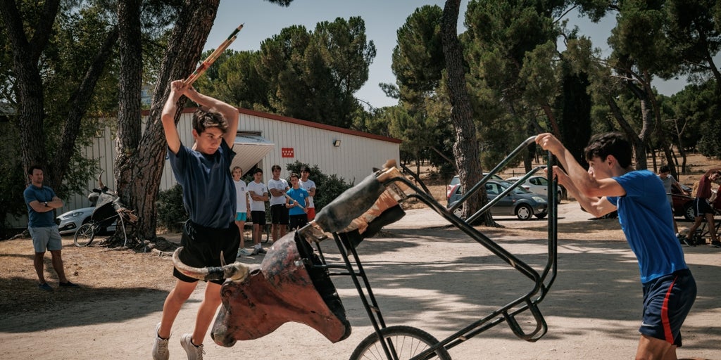 NO HAY VACACIONES PARA LOS QUE QUIEREN SER TOREROS