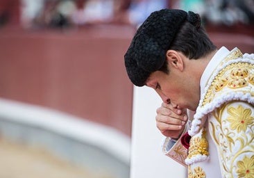 David Galán indulta a Tramposo de Lagunajanda en Tarifa en su vuelta a los ruedos