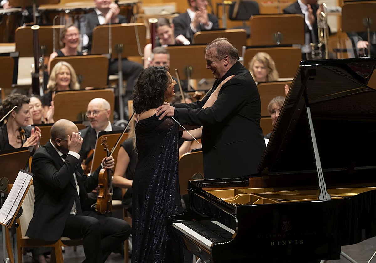 Jaime Martín y Khatia Buniatishvili