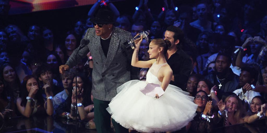 Ariana Grande y Lady Gaga se coronan en los MTV Music Awards