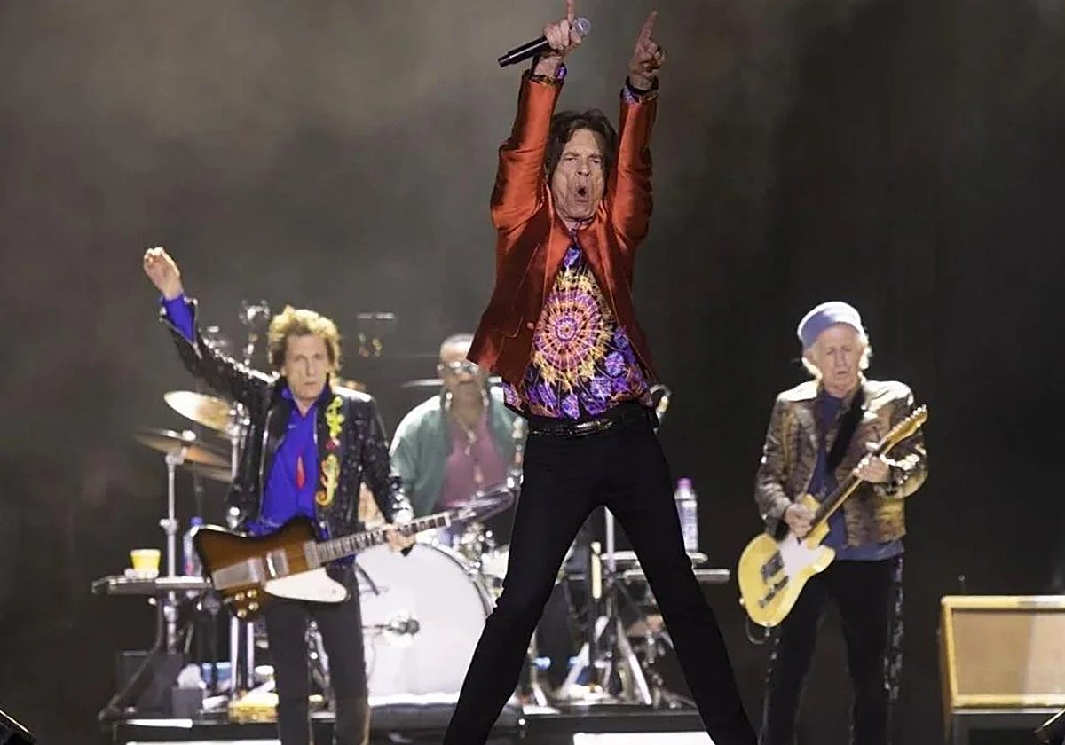 Los Rolling Stones en concierto