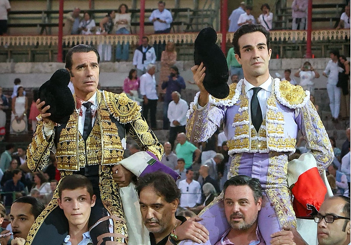 Uceda y Rufo salen a hombros en Valladolid