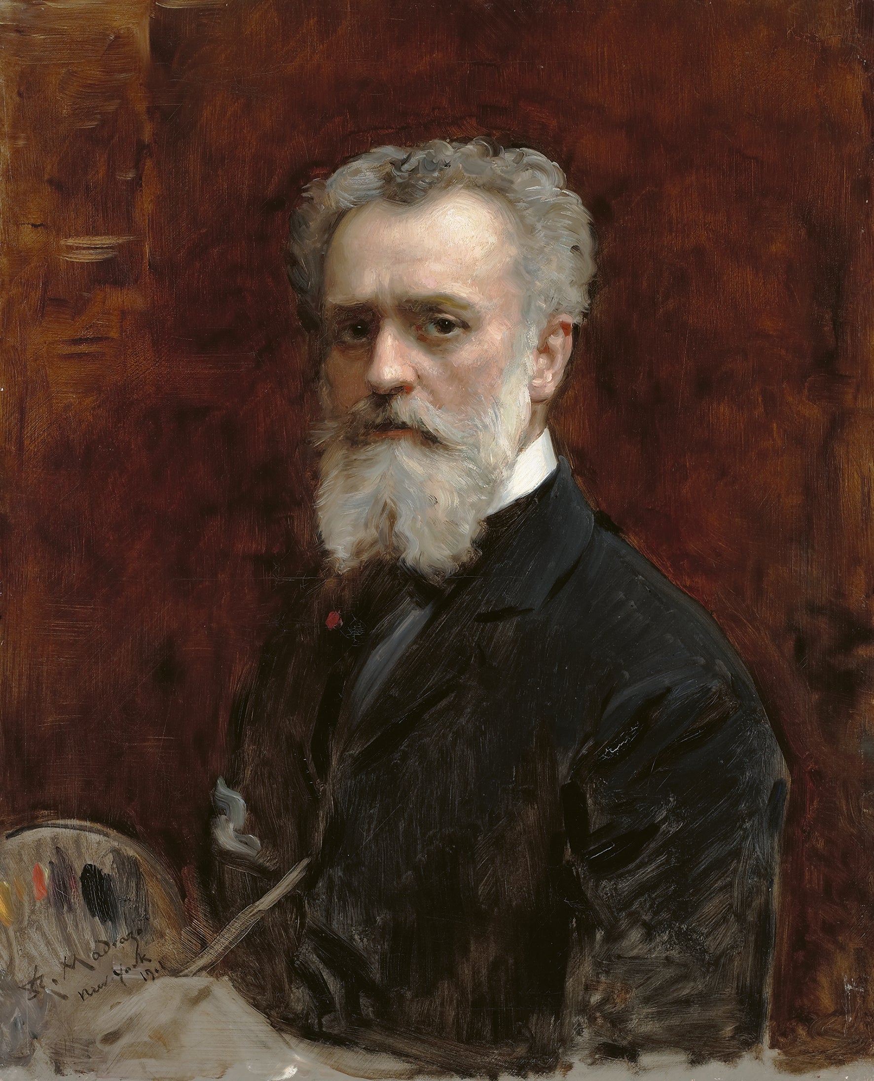 Raimundo de Madrazo. 'Autorretrato', 1901