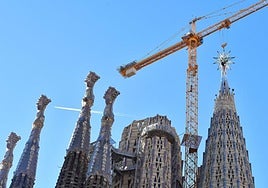 La Sagrada Familia llegará a los 172 metros de altura en junio con la culminación de la Torre de Jesucristo