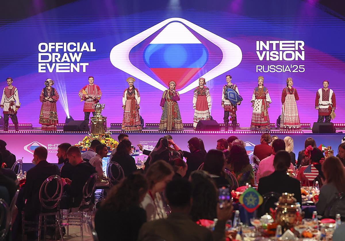 Festival Intervisión celebrado en Rusia.