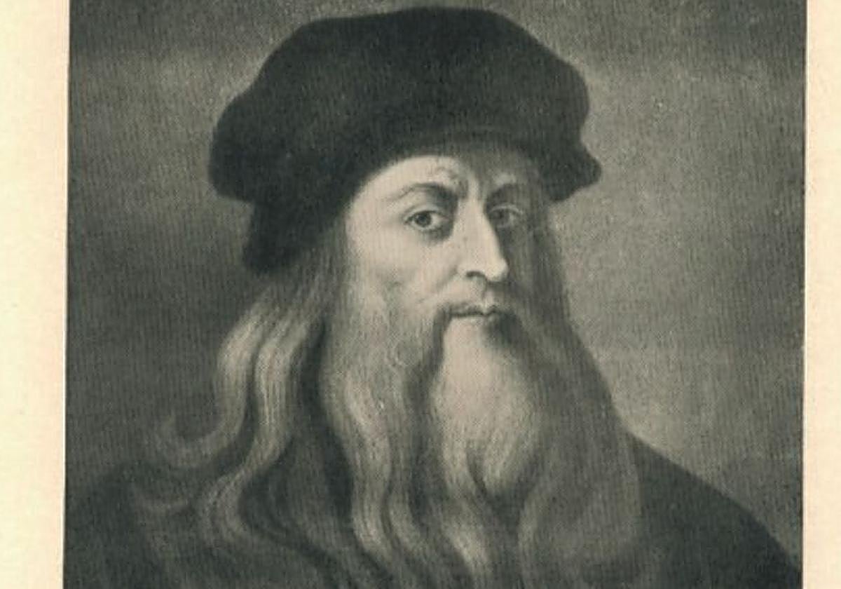 Retrato de Leonardo da Vinci