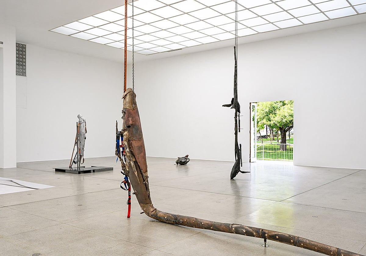 Detalle del montaje de 'Danzante' en Viena