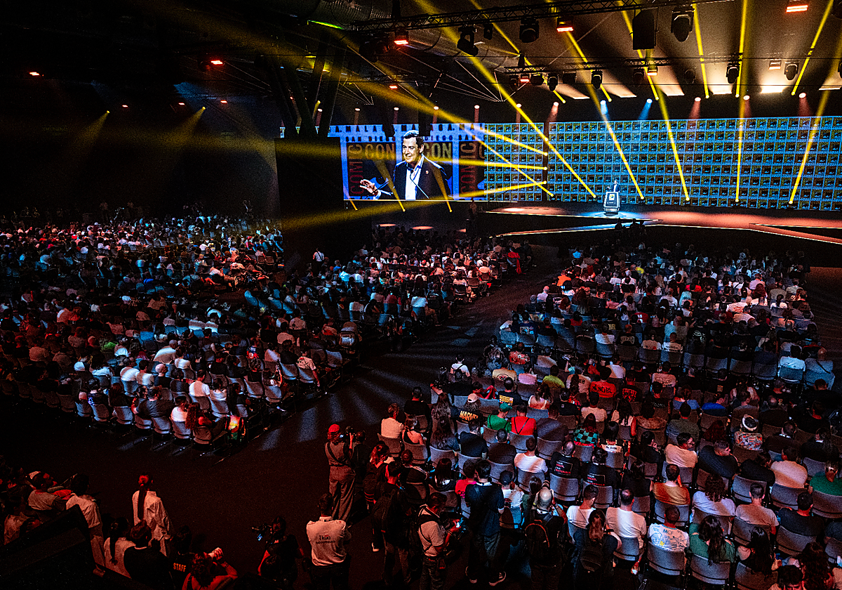 Acto inaugural de la Comic-Con