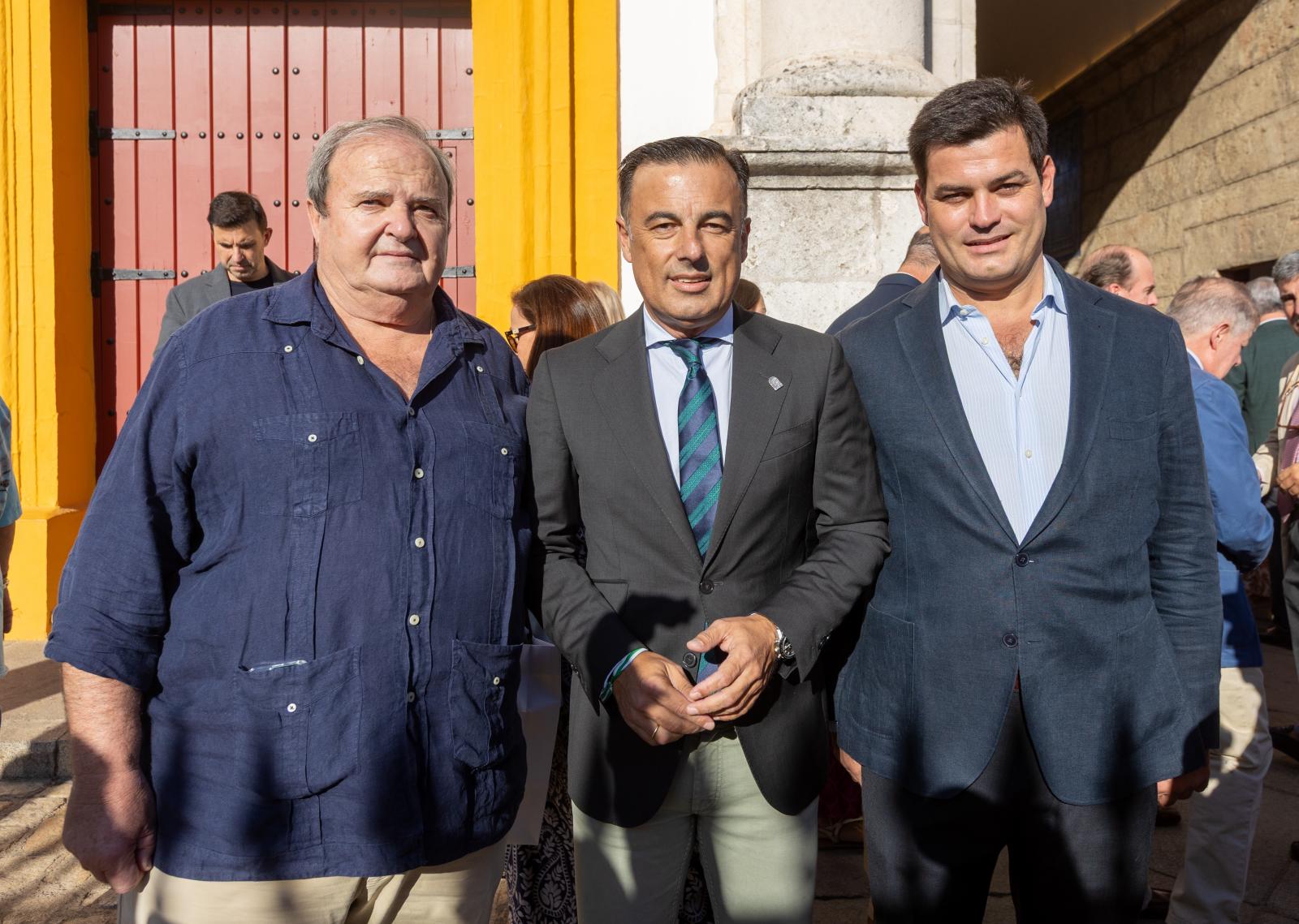 David Gil Sánchez, Rafael Buendía y Juan Carlos Buendía Conradi