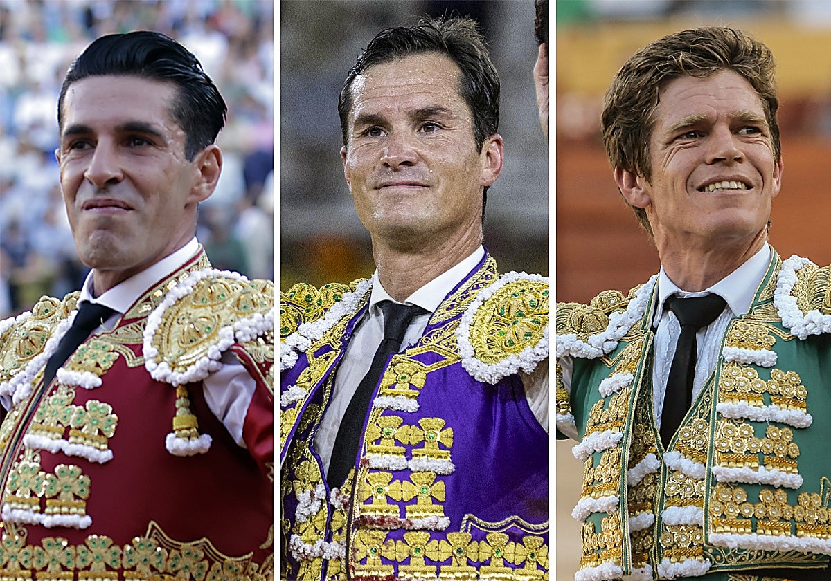 Talavante, Daniel Luque y Borja Jiménez torean esta tarde en la Maestranza en la Feria de San Miguel