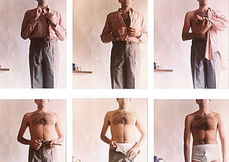 Imagen secundaria 1 - De arriba abajo, 'Flor y mujer 2'; detalle de 'Flor y hombre'; y 'La otra cara'