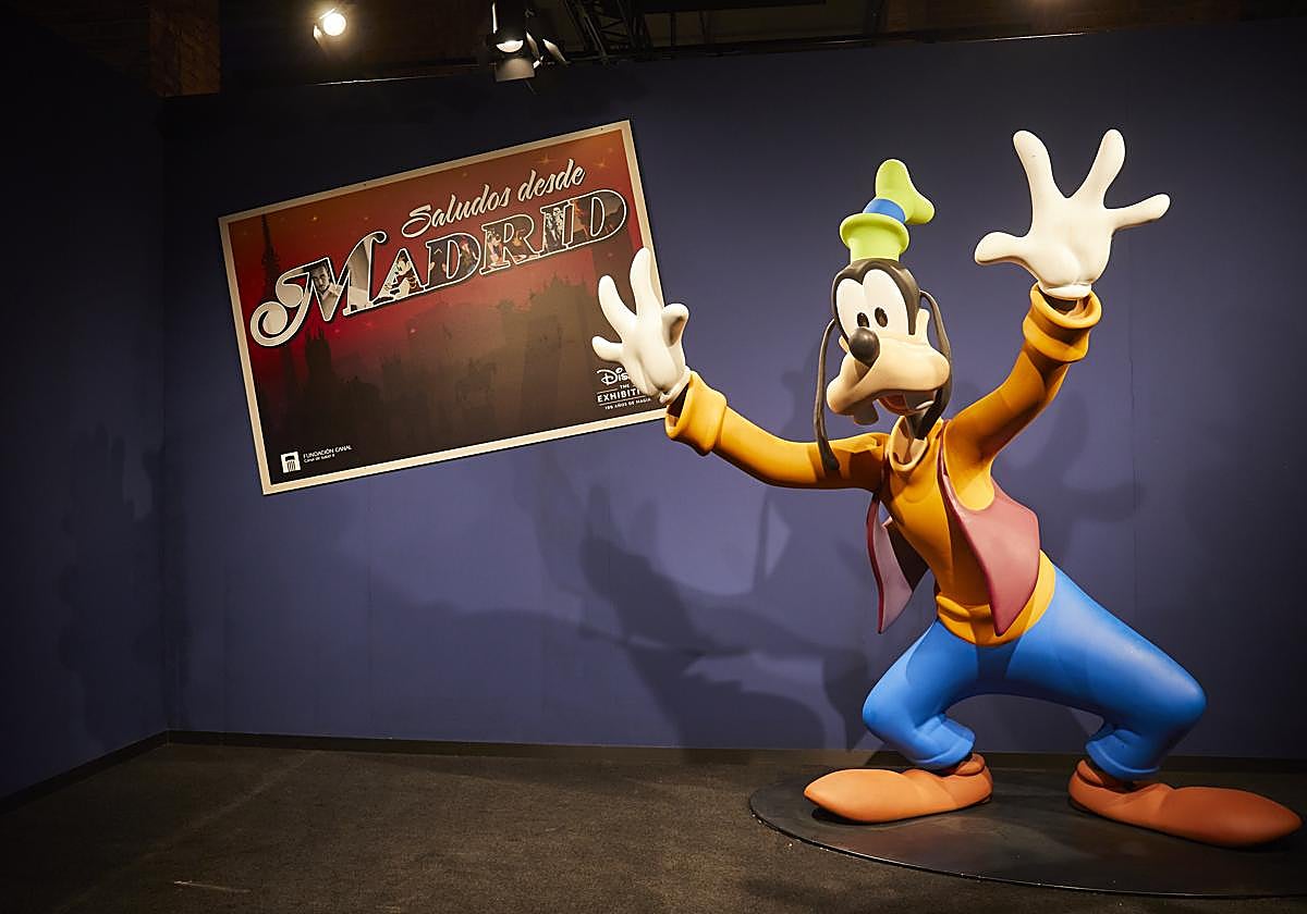 Una de las piezas de 'Disney: The Exhibition – 100 Años de Magia', en Madrid