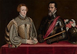 Un retrato de los III duques de Alba, de la colección del duque de Pastrana, obra invitada en el Palacio de Liria