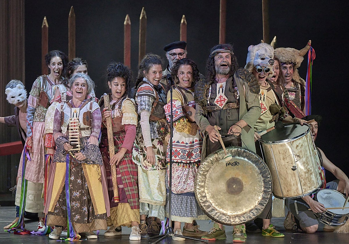 Una escena de 'Fuenteovejuna'