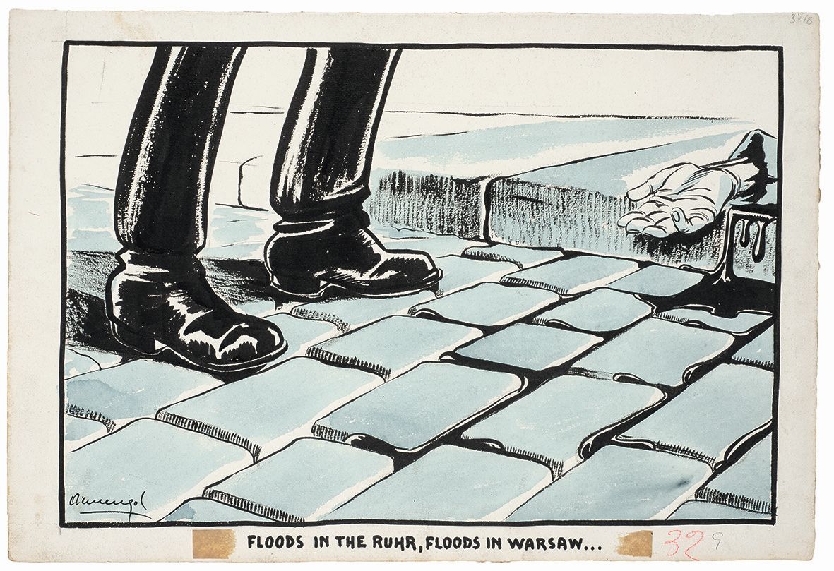 ‘Inundaciones en el Ruhr, inundaciones en Varsovia’, 26 de mayo de 1943