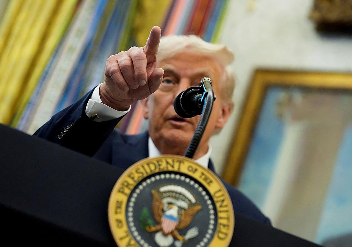 Donald Trump no quiere escuchar a Bad Bunny en la Super Bowl