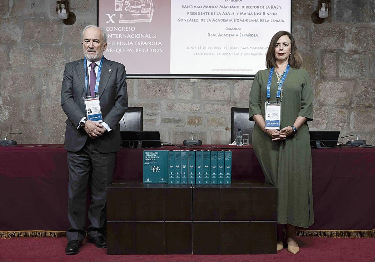 Santiago Muñoz Machado y María José Rico