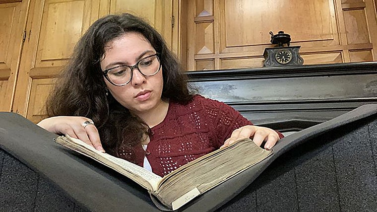 La investigadora postdoctoral Claudia García-Minguillán.