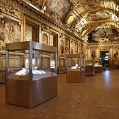 Así es la Galería Apolo del museo Louvre, el escenario del robo de las joyas de Napoleón