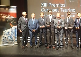 El Niño de la Capea, Daniel Luque y Núñez del Cuvillo galardonados en los XIII Premios de Carrusel Taurino