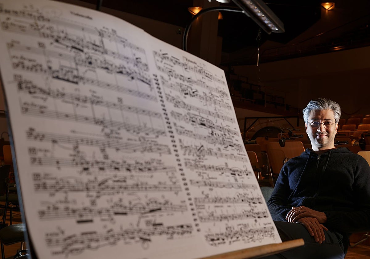 David Afkham, en el Auditorio Nacional