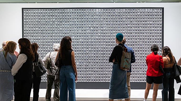 'Myriad (Tulips)' -Miríada (Tulipanes), 2018-, de Anna Ridler