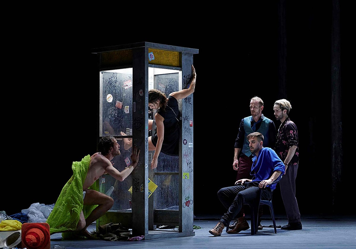 Una escena del espectáculo