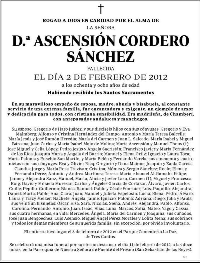 Un recorrido por las esquelas más singulares del último siglo