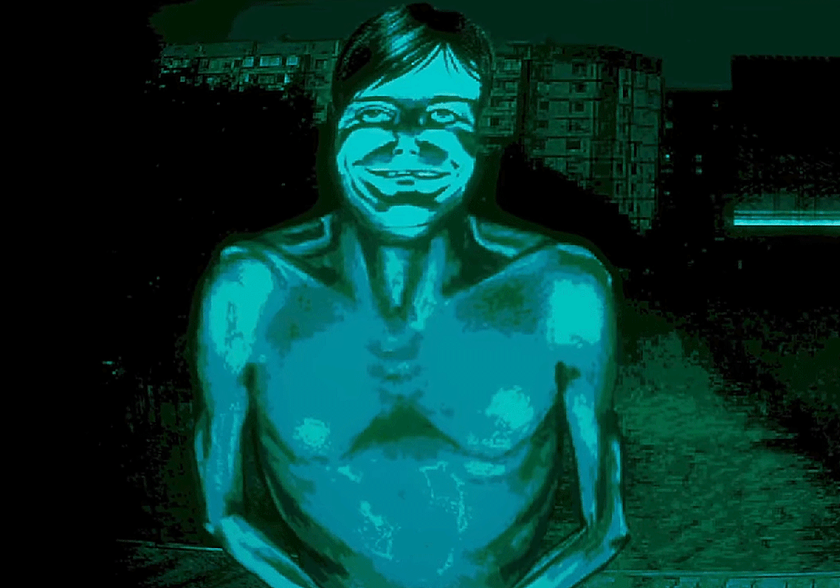 El visitante de 'No, I'm not a human'