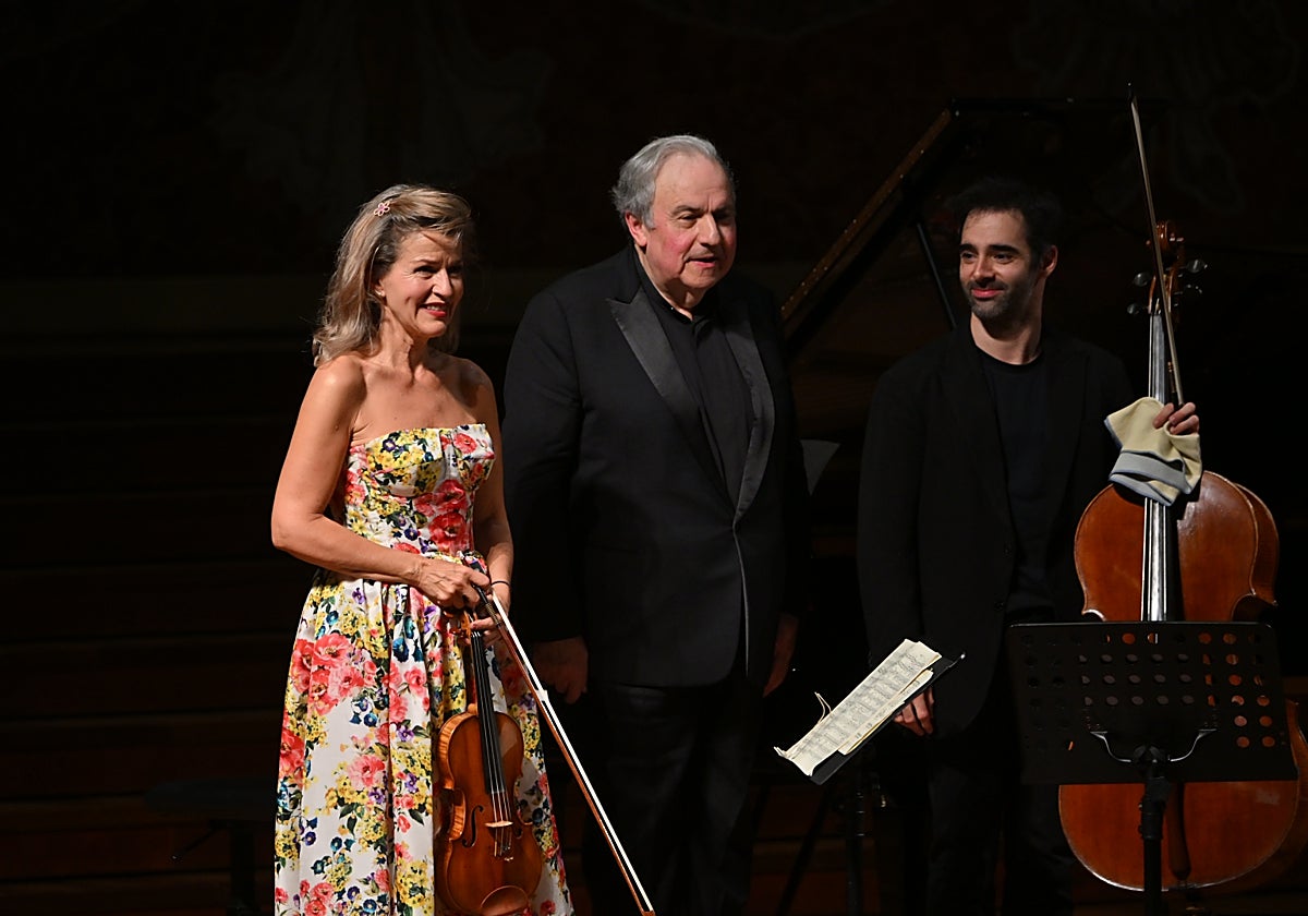 Anne-Sophie Mutter, Yefim Bronfman y Pablo Ferrández
