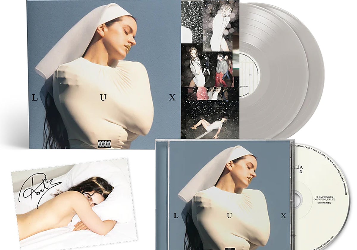 El vinilo y el CD de 'Lux' de Rosalía