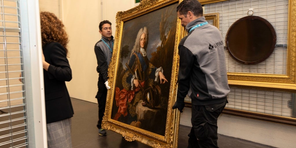 Jean Ranc tarafından yapılan Philip V'in portresi Kraliyet Koleksiyonları Galerisi'ne katıldı